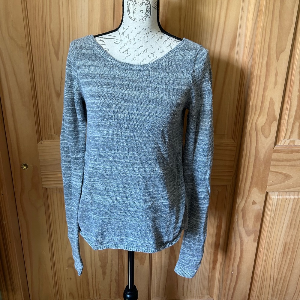 Hollister Sweater Lace Back